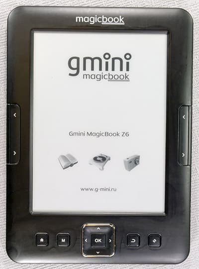 Электронная книга (читалка) Gmini MagicBook Z6 с экраном Pearl