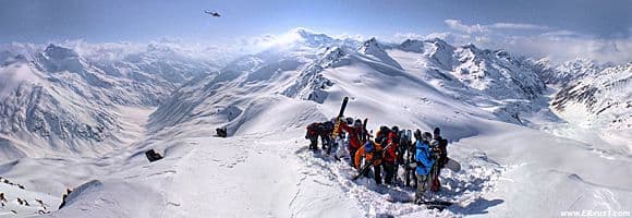 Высадка с вертолета