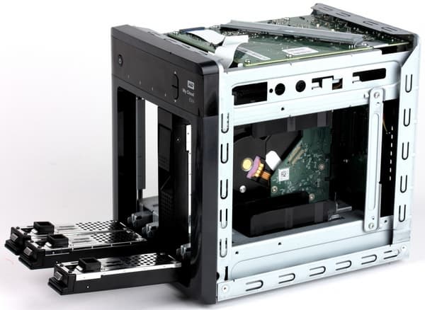 Конструкция WD My Cloud EX4 Конструкция WD My Cloud EX4