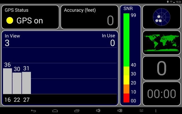 Работа GPS планшета Pipo P4