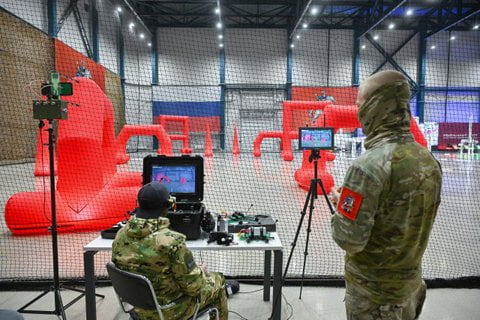 Площадка лётно-испытательного комплекса в парке «Руднево»