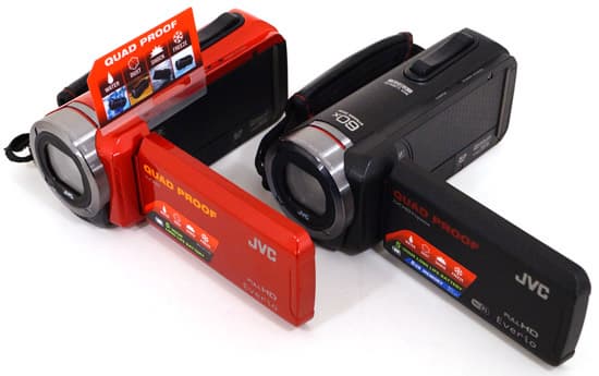 Защищенные видеокамеры JVC GZ-R10, GZ-R15 и GZ-RX115
