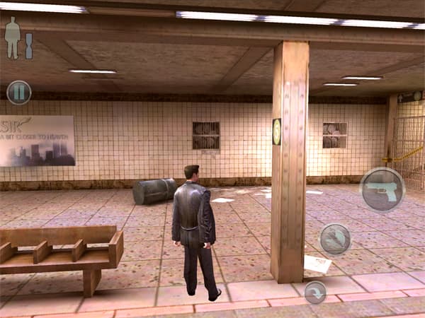 Max Payne Mobile на iPad Max Payne Mobile на iPad
