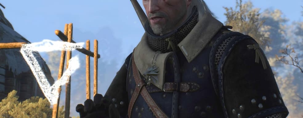 Интересный факт: Геральт в The Witcher 3 при наложении Знаков использует язык жестов
