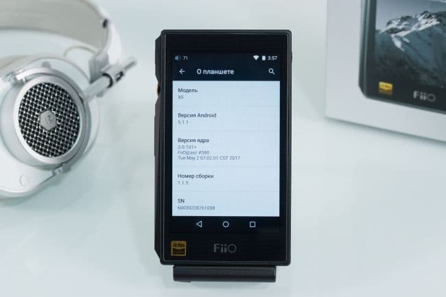 Аудиофильский плеер FiiO X5 III (3rd Gen) на базе dual mono AK4490 и ОС Android