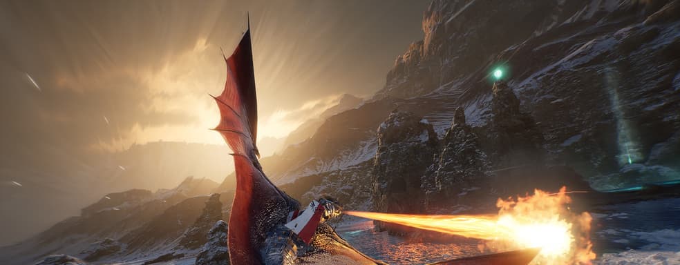 Стать драконом. В Steam вышла бесплатная игра о воздушных сражениях на огромных мифических существах