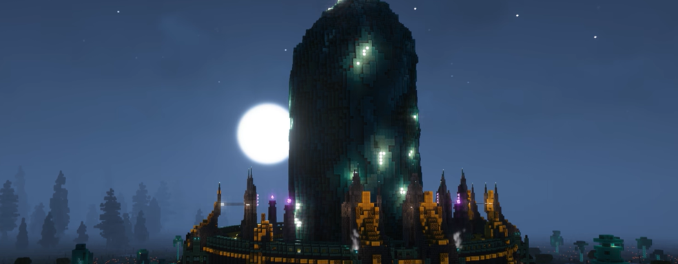 Фанат Minecraft уже 12 лет строит королевство. Он показал, как продвигается работа