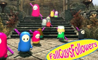 Fall Guys попали в Skyrim благодаря модификации