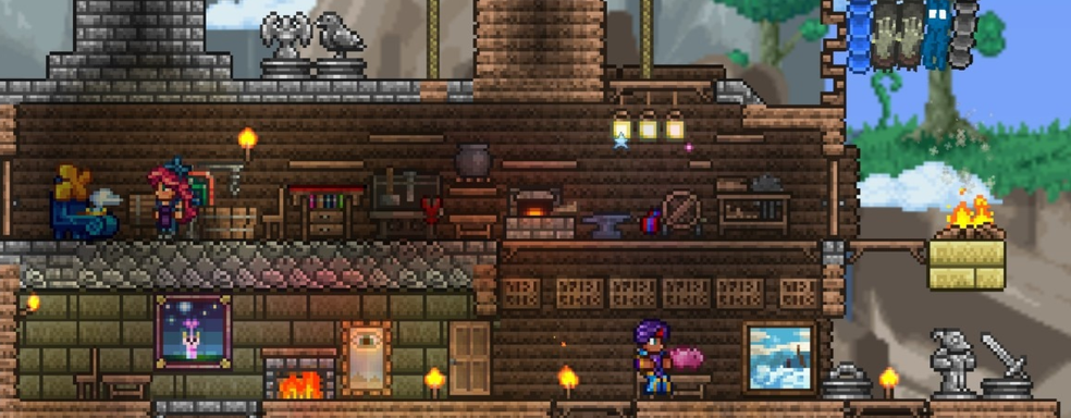 Авторы Terraria проспойлерили новую мебель и питомца из Palworld для обновления 1.4.5