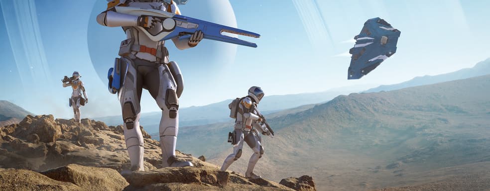 Space, shooting, David Bowie – a new Elite Dangerous: Odyssey trailer has appeared