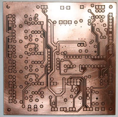 Прямая струйная печать шаблона печатных плат
