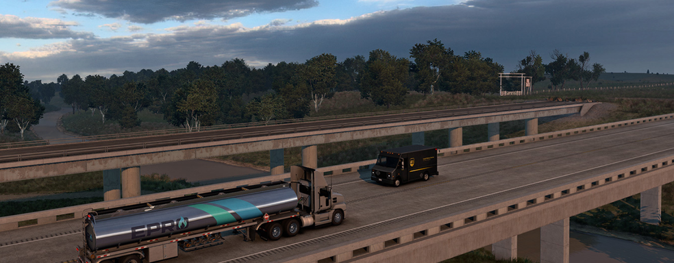 Водоёмы Канзаса в American Truck Simulator. SCS Software показала новый штат