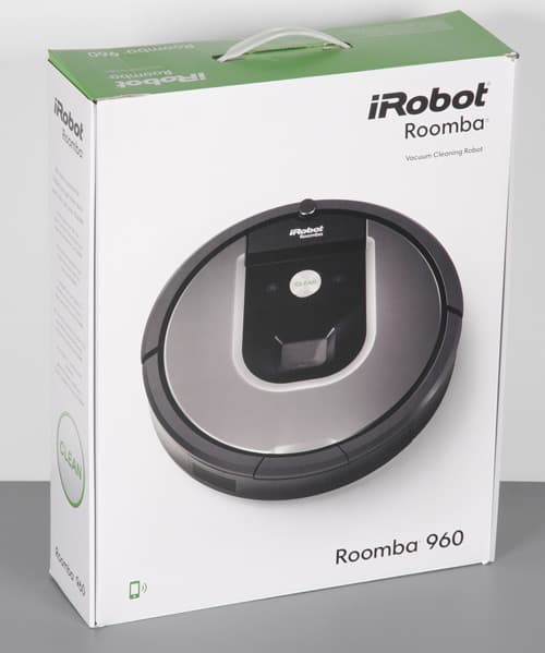 робот-пылесос iRobot Roomba 960, коробка робот-пылесос iRobot Roomba 960, коробка