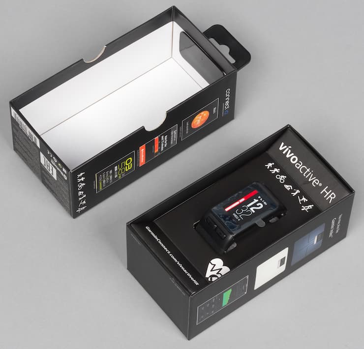 Комплектация фитнес-браслета Garmin vivosmart HR