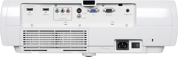 Rear panel