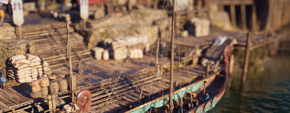 Assassin’s Creed Valhalla, но в миниатюре. Блогер предложил необычный взгляд на игру Ubisoft