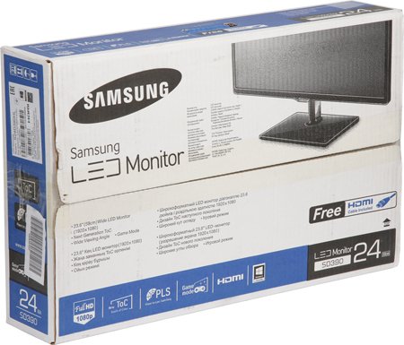 ЖК-монитор Samsung S24D390HL, коробка