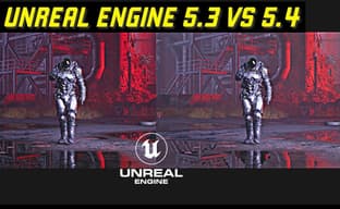 Unreal Engine 5.4 Ray Tracing Performance Compared to Previous Engine Version