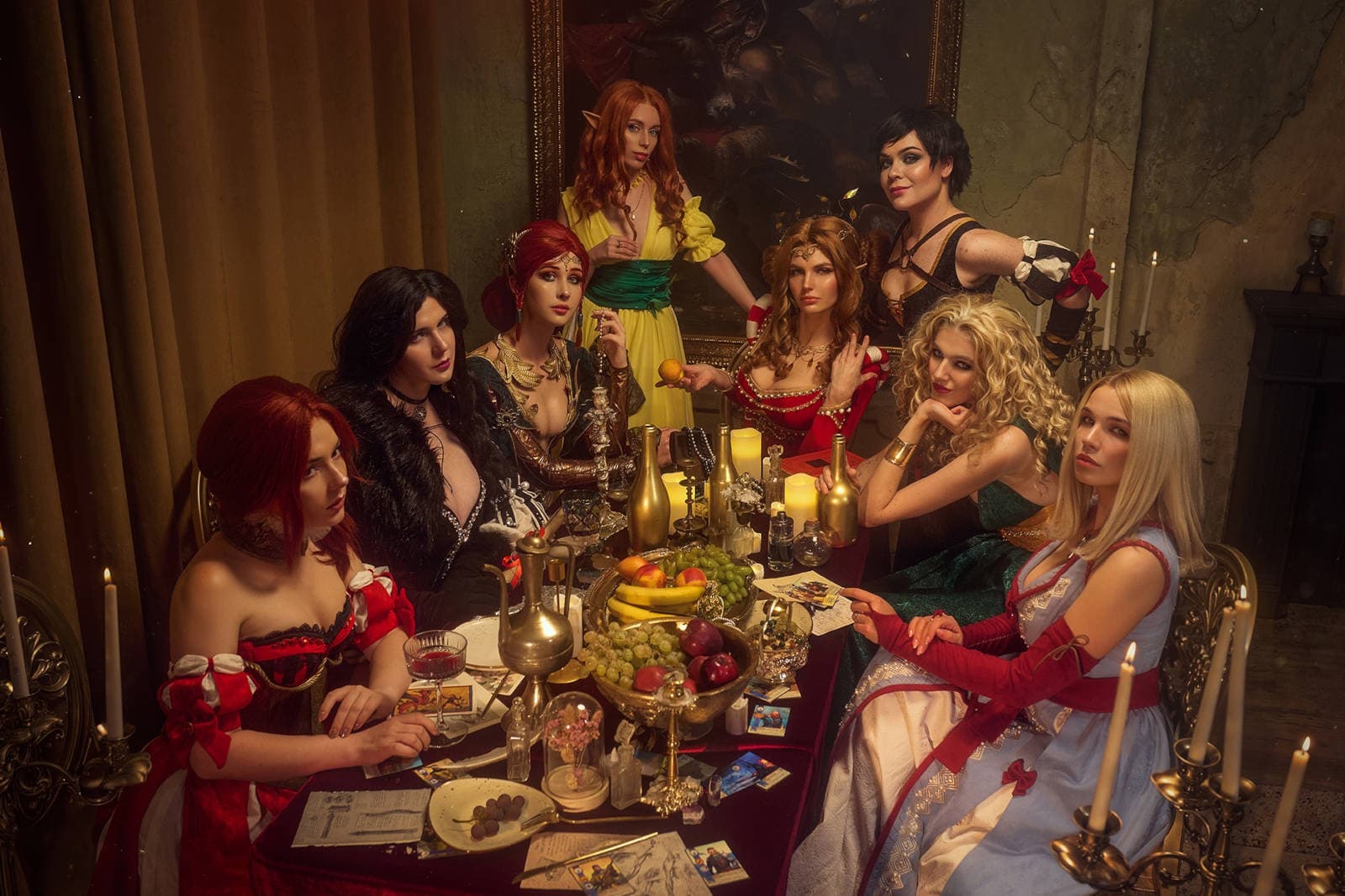  Фотограф: CHATSKYPHOTO. Косплеерши: Дарья Рооз, Mako, Яна Константинова, Lin Lin, Ульяна Агеева-Гончарова, Александра Владимировна, Corvus Albino и Ксения Седова 