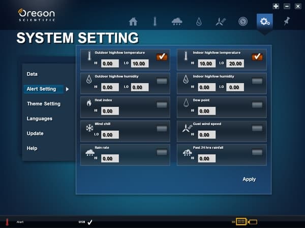 Программа станции Oregon Scientific WMR89 Программа станции Oregon Scientific WMR89