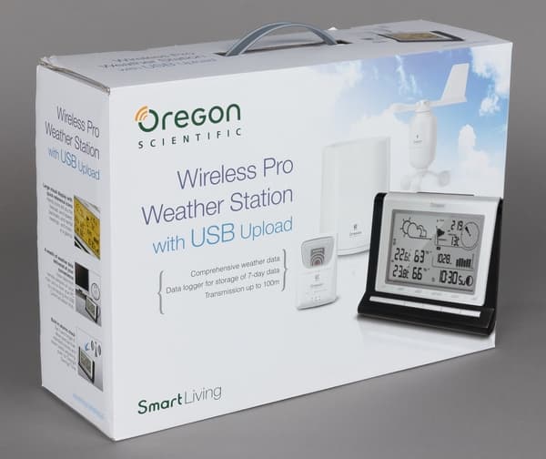 Упаковка Oregon Scientific WMR89 Упаковка Oregon Scientific WMR89