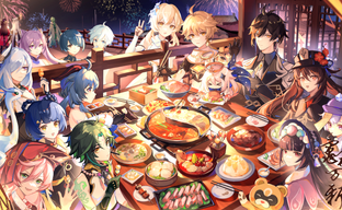 iXBT.games поздравляет с наступающим Новым годом! Смотрим праздничные фейерверки с героями Genshin Impact