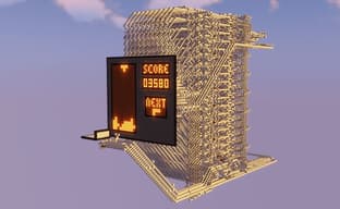 В Minecraft построили работающий «Тетрис»