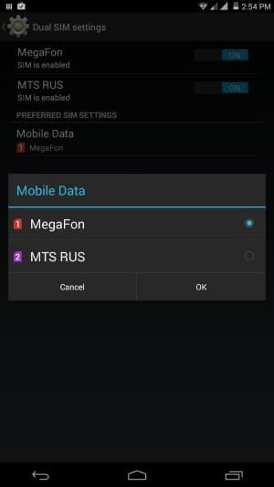 Операционная система Acer Iconia Talk S