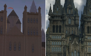 Эволюция виртуального Хогвартса за 20 лет. Замок из Harry Potter 2002 года сравнили с Hogwarts Legacy