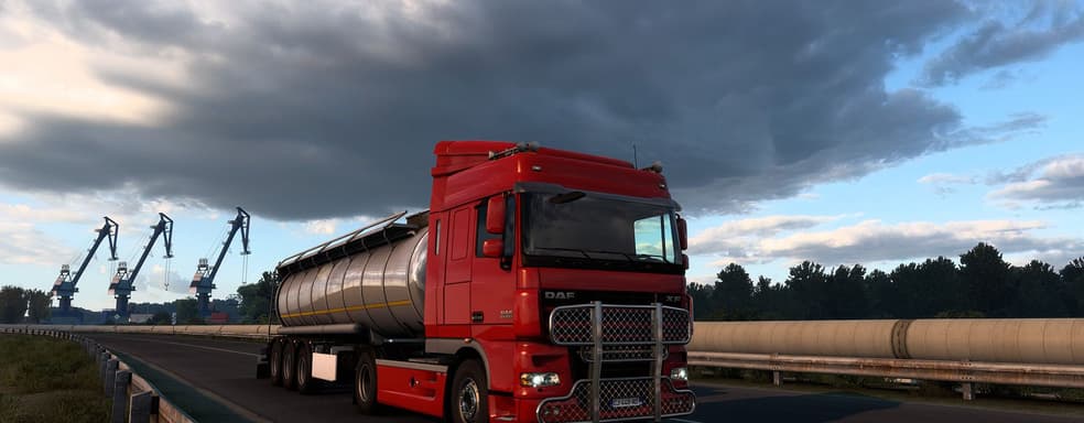 Euro Truck Simulator 2 и American Truck Simulator получили официальное обновление с улучшением графики