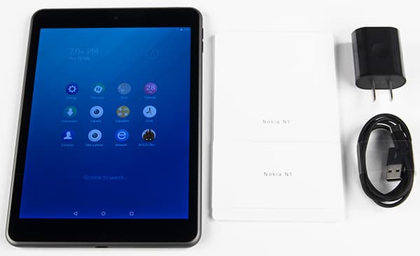 Комплектация планшета Nokia N1