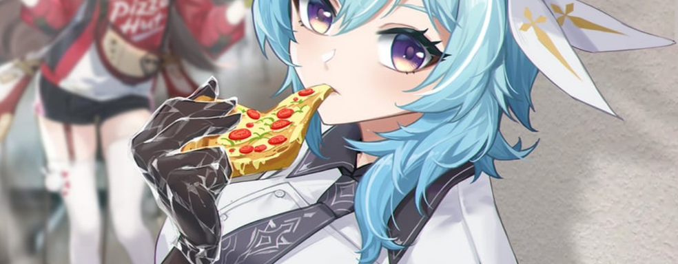 Genshin Impact и пицца: ради знакомых героев выстраиваются большие очереди