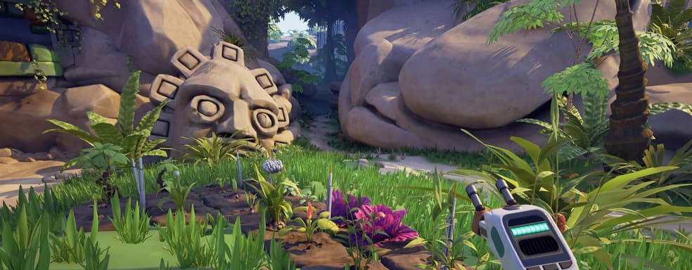 Astrobotanica — микс из Subnautica и No Man’s Sky от польской студии. Появился геймплей