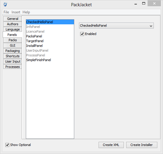 PackJacket, GUI-надстройка для IzPack