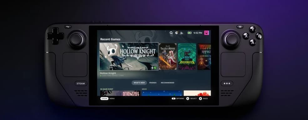 Steam Deck поддерживает около 5 тысяч игр