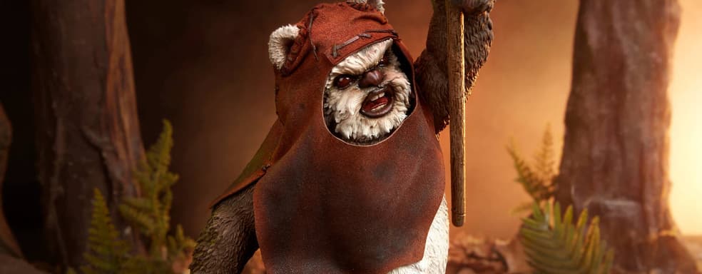 Sideshow Collectibles Opens Pre-Order for Wicket Statue from \"Star Wars: Episode VI – Return of the Jedi\"