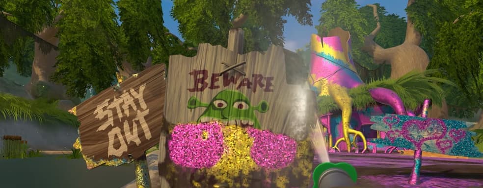 Отмыть дом Шрека. Известные локации отправляются в PowerWash Simulator