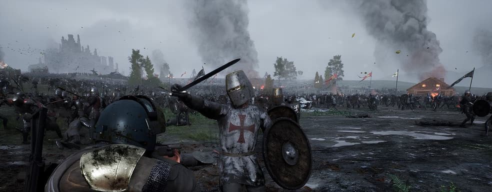 Medieval Enemies in Time-Travel Action Game Kingmakers Adapt to the Hero with a Rifle