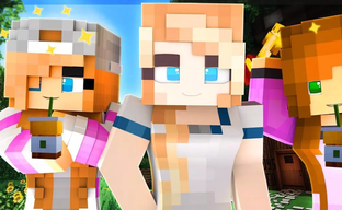 Фанатка Minecraft VR показала первый «стриптиз» в истории игры, облачившись в костюм для отслеживания движений тела