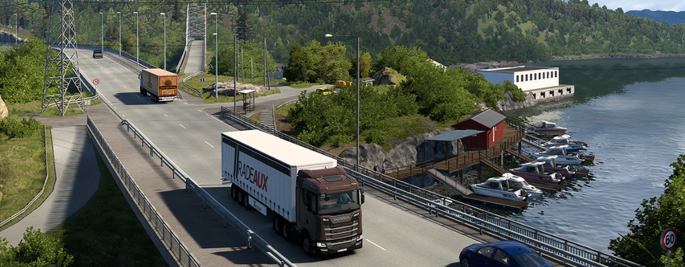 В Euro Truck Simulator 2 добавят город на четырёх островах. Новые скриншоты дополнения Nordic Horizons
