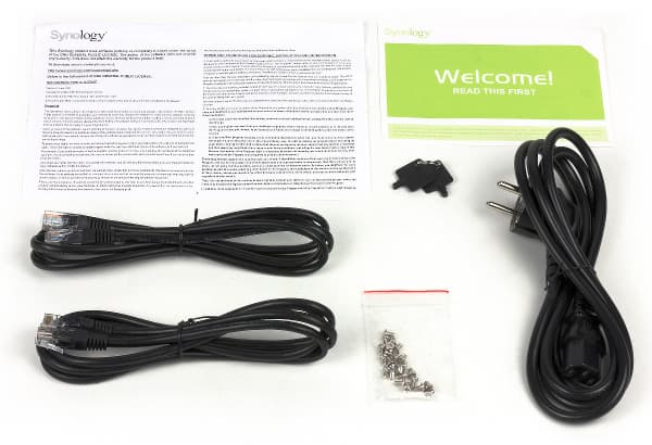 Комплект поставки Synology DS1513+ Комплект поставки Synology DS1513+