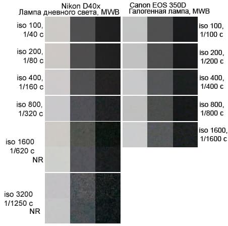 Nikon D40x Canon EOS 350D