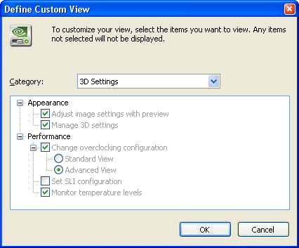 Define Custom View