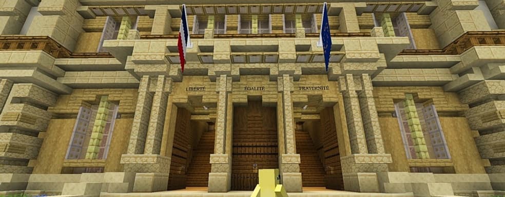 Президент Франции запустил собственный сервер в Minecraft