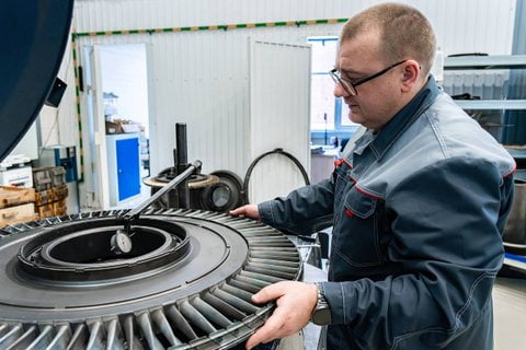 Производство деталей для для газотурбинных двигателей на ОДК-Кузнецов