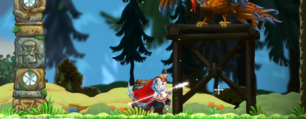 Отечественная метроидвания Slavania получит русский мерч. Лимитированная серия медовухи Mjolnir