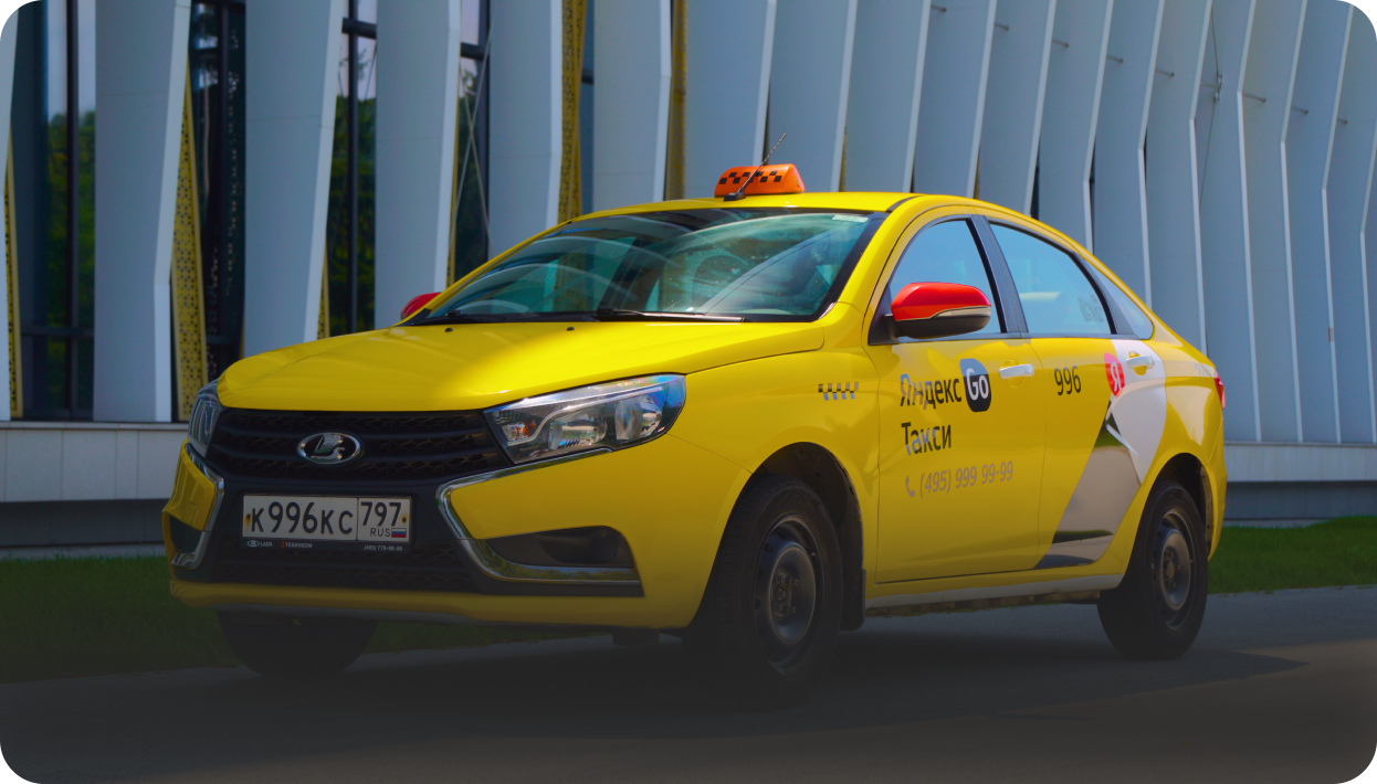Lada Vesta в такси