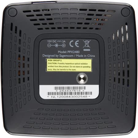 DLP-проектор Philips PPX2480, вид снизу