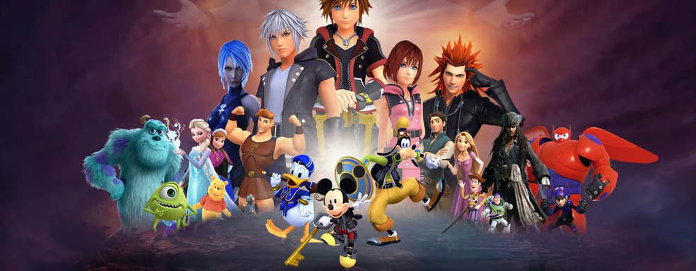 Игры серии Kingdom Hearts впервые вышли на ПК
