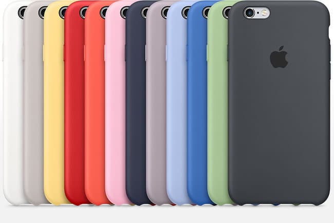 Cиликоновые чехлы для iPhone 6s